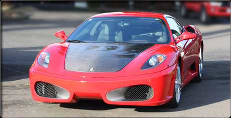 Lightweight Carbon Fiber Racing Hood Ferrari 430